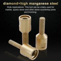 LIFCAUSAL 8 Mm M14 Adapter Diamantfräser Schleifbits Schiefer Stein Marmor Quarzstein Dienstprogramm Spleißen Werkzeug Winkelschleifer Zubehör (8 Mm) -Winkelschleifer & Mauernutfräsen Verkäufe 67021688 3