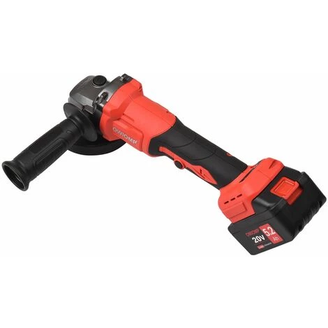 LIFCAUSAL Akku-Winkelschleifer, 20 V, Elektrischer Winkelschleifer, 100 Mm, 10000 U/min, Bürstenloser Motor, 2 Positionen, Verstellbarer Hilfsgriff, Aufbewahrungstasche, Tragbarer Elektrischer Schleifer (EU-Stecker) 2 LIFCAUSAL Akku-Winkelschleifer, 20 V, Elektrischer Winkelschleifer, 100 Mm, 10000 U/min, Bürstenloser Motor, 2 Positionen, Verstellbarer Hilfsgriff, Aufbewahrungstasche, Tragbarer Elektrischer Schleifer (EU-Stecker) – Bild 2