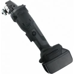 LIFCAUSAL Akku-Winkelschleifer Mit Variabler Geschwindigkeit, Elektrisch, Bürstenlos, Schleifmaschine, Metallschneider, Tragbares Schleifwerkzeug Zum Schneiden, Polieren Von Holz, Eisen (schwarzer EU-Stecker, 2 Batterien)