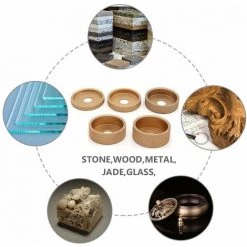 LIFCAUSAL Gelötete Diamant-Winkelschleifscheibe Winkelschleifscheibe Schleifscheibe Manuelle Schleifscheibe Für Edelstein Granit Marmor Glas Wolfram Stahl Hartlegierung Keramik (Gold -15 Mm) 7 LIFCAUSAL Gelötete Diamant-Winkelschleifscheibe Winkelschleifscheibe Schleifscheibe Manuelle Schleifscheibe Für Edelstein Granit Marmor Glas Wolfram Stahl Hartlegierung Keramik (Gold -15 Mm) -Winkelschleifer & Mauernutfräsen Verkäufe 67021701 3