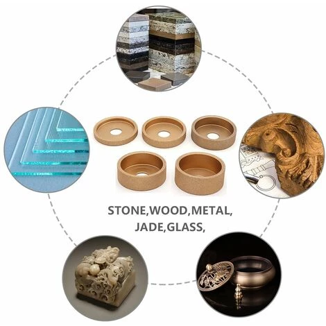 LIFCAUSAL Gelötete Diamant-Winkelschleifscheibe Winkelschleifscheibe Schleifscheibe Manuelle Schleifscheibe Für Edelstein Granit Marmor Glas Wolfram Stahl Hartlegierung Keramik (Gold -15 Mm) 3 LIFCAUSAL Gelötete Diamant-Winkelschleifscheibe Winkelschleifscheibe Schleifscheibe Manuelle Schleifscheibe Für Edelstein Granit Marmor Glas Wolfram Stahl Hartlegierung Keramik (Gold -15 Mm) – Bild 3