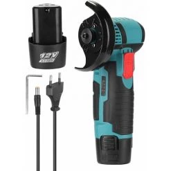 LIFCAUSAL Elektrisches Schleifwerkzeug Mit 19500 U / Min, Multifunktionsschneider Zum Schneiden, Polieren, Keramikfliesen, Holz, Stein, Stahl (Multicolor-EU-Stecker)