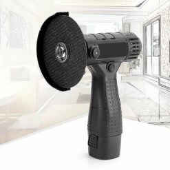 LIFCAUSAL Mini-Akku-Winkelschleifer Schleifwerkzeuge Haushalts-Handpolier-Trennwerkzeug (Schwarz-EU-Stecker-16,8 V Eine Batterie) -Winkelschleifer & Mauernutfräsen Verkäufe 67021734 5
