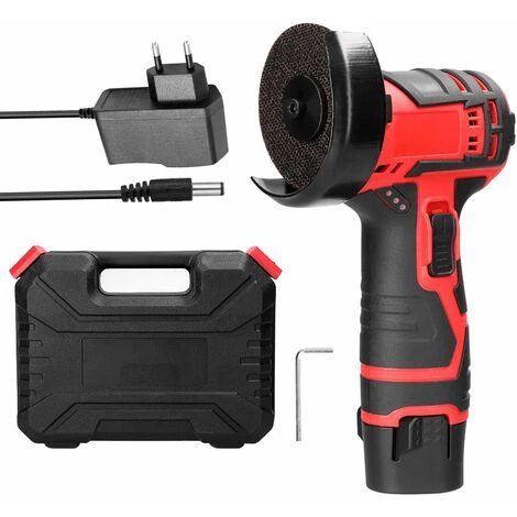 LIFCAUSAL Winkelschleifer Mit 19500 U / Min, Bürstenloser Motor, Elektrisches Schleifwerkzeug, Multifunktionsschneider Zum Schneiden, Polieren, Keramikfliesen, Holz, Stein, Stahl (Multicolor-EU Plug 1Pcs Battery) 1 LIFCAUSAL Winkelschleifer Mit 19500 U / Min, Bürstenloser Motor, Elektrisches Schleifwerkzeug, Multifunktionsschneider Zum Schneiden, Polieren, Keramikfliesen, Holz, Stein, Stahl (Multicolor-EU Plug 1Pcs Battery)