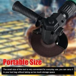 LIFCAUSAL Elektrische Bohrmaschine Modifizierte Werkzeugbefestigung Elektrische Bohrmaschine Zum Elektrischen Winkelschleifer Zubehör-Set Praktische Heimwerker-Umwandlungsbefestigung (Schwarz) 8 LIFCAUSAL Elektrische Bohrmaschine Modifizierte Werkzeugbefestigung Elektrische Bohrmaschine Zum Elektrischen Winkelschleifer Zubehör-Set Praktische Heimwerker-Umwandlungsbefestigung (Schwarz) -Winkelschleifer & Mauernutfräsen Verkäufe 67021738 4