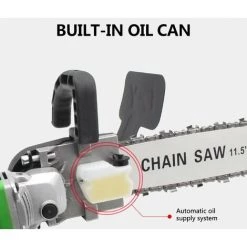 LIFCAUSAL The Woodcutting Saw Carpenter's Saw Elektrisches Haushaltswerkzeug Winkelschleifer Modifizierte Elektrische Kettensäge (Typ 1 & Kette) -Winkelschleifer & Mauernutfräsen Verkäufe 67021794 4