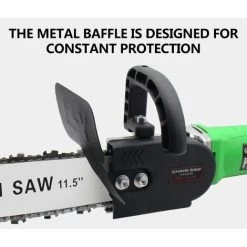 LIFCAUSAL The Woodcutting Saw Carpenter's Saw Elektrisches Haushaltswerkzeug Winkelschleifer Modifizierte Elektrische Kettensäge (Typ 1 & Kette) -Winkelschleifer & Mauernutfräsen Verkäufe 67021794 5