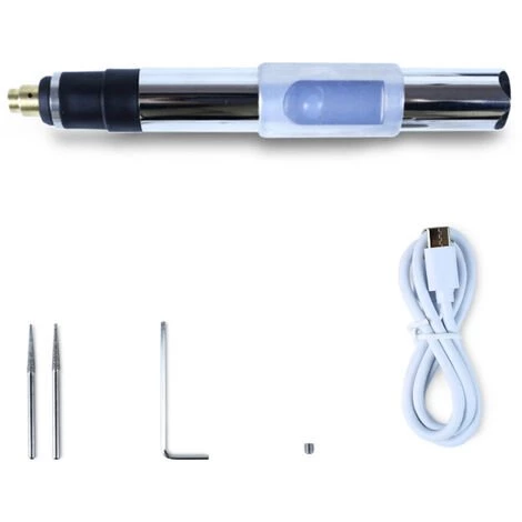 HAPPYSHOPPING Handheld Tragbare Mini Wiederaufladbare Elektrische Grinder Haushalt DIY Multifunktionale Elektrische Grinder 3-Stufen-Geschwindigkeit Einstellbar Elektrische Gravur Polierwerkzeug, Typ1 - Typ1 1 HAPPYSHOPPING Handheld Tragbare Mini Wiederaufladbare Elektrische Grinder Haushalt DIY Multifunktionale Elektrische Grinder 3-Stufen-Geschwindigkeit Einstellbar Elektrische Gravur Polierwerkzeug, Typ1 - Typ1