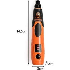 RELAX4LIFE Multifunktionswerkzeug 3,6V, Rotationswerkzeug Mit 40 Zubehoer & Koffer & USB-Ladekabel, Schleifmaschine Zum Schneiden & Gravieren & Polieren & Schnitzen, Drehwerkzeug Mit 3 Drehzahlmodi -Winkelschleifer & Mauernutfräsen Verkäufe 67186930 5