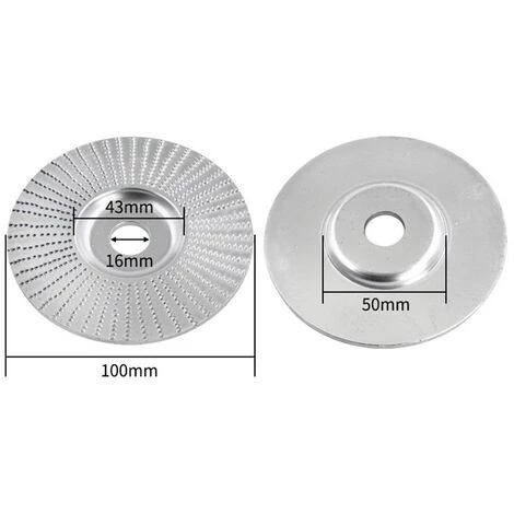 LIFCAUSAL Holzbearbeitungspolitur Thorn Plate Winkelschleifer Schleifscheibe Runde Schleif- Und Polierscheibe Mit Stachel (Silver-Plane) 2 LIFCAUSAL Holzbearbeitungspolitur Thorn Plate Winkelschleifer Schleifscheibe Runde Schleif- Und Polierscheibe Mit Stachel (Silver-Plane) – Bild 2