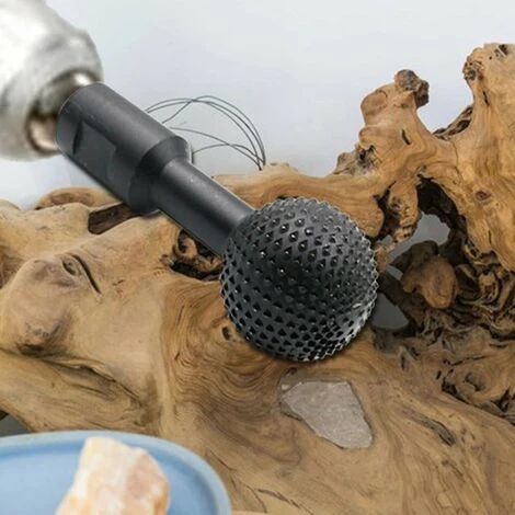 LIFCAUSAL Sphärisches Holz Gerilltes Schnitzdreh-Winkelschleifer Holzschnitzwerkzeug Kugelwinkelschleifer (Schwarz-14 Mm) 4 LIFCAUSAL Sphärisches Holz Gerilltes Schnitzdreh-Winkelschleifer Holzschnitzwerkzeug Kugelwinkelschleifer (Schwarz-14 Mm) – Bild 4