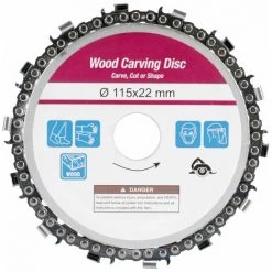 LIFCAUSAL 4-1/2 Zoll 13 Zähne Grinder Kettenscheibe 22 Mm Laube Holzbearbeitung Schnitzscheibe Für 4-1/2 Zoll Winkelschleifer (lila)