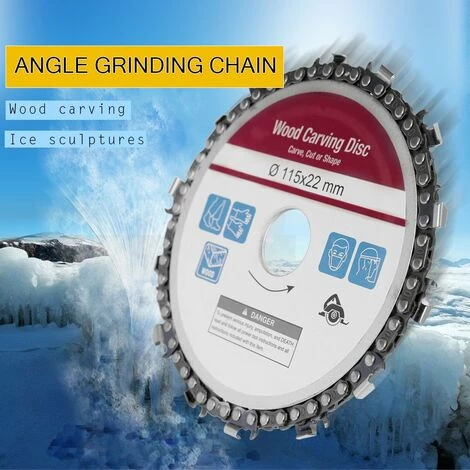 LIFCAUSAL 4-1/2 Zoll 13 Zähne Grinder Kettenscheibe 22 Mm Laube Holzbearbeitung Schnitzscheibe Für 4-1/2 Zoll Winkelschleifer (lila) 5 LIFCAUSAL 4-1/2 Zoll 13 Zähne Grinder Kettenscheibe 22 Mm Laube Holzbearbeitung Schnitzscheibe Für 4-1/2 Zoll Winkelschleifer (lila) – Bild 5