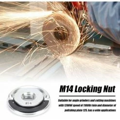 LIFCAUSAL Muttern Winkelschleifer Kontermuttern Winkelschleifer Zubehör Quick Utility Spannwerkzeug M14 14 Mm Geeignet (mehrfarbig) 7 LIFCAUSAL Muttern Winkelschleifer Kontermuttern Winkelschleifer Zubehör Quick Utility Spannwerkzeug M14 14 Mm Geeignet (mehrfarbig) -Winkelschleifer & Mauernutfräsen Verkäufe 67221501 3