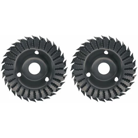 LIFCAUSAL Kkmoon 2 Stück Winkelschleifer Schleifscheibe 28 Zähne Holzschleifscheibe Schleifscheibe Holzbearbeitung Holzformscheibe (Schwarz-2 Stück) 1 LIFCAUSAL Kkmoon 2 Stück Winkelschleifer Schleifscheibe 28 Zähne Holzschleifscheibe Schleifscheibe Holzbearbeitung Holzformscheibe (Schwarz-2 Stück)