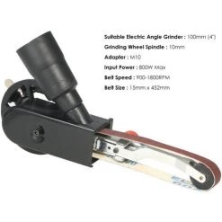 LIFCAUSAL Multifunktions-Mini-Diy-Sander-Schleifbandadapter Bandfile Bandschleifer Für 115 Mm 4,5 Zoll Und 125 Mm 5 Zoll Elektrischer Winkelschleifer (M14) 9 LIFCAUSAL Multifunktions-Mini-Diy-Sander-Schleifbandadapter Bandfile Bandschleifer Für 115 Mm 4,5 Zoll Und 125 Mm 5 Zoll Elektrischer Winkelschleifer (M14) -Winkelschleifer & Mauernutfräsen Verkäufe 67221524 5