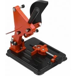 LIFCAUSAL 100-125 Multifunktionaler Winkelschleifer Ständer Grinder Halter Cutter Halterung Halter Schneidemaschine Für 100/115/125 Mm Winkelmühle Holzbearbeitungswerkzeug DIY Elektrowerkzeuge Zubehör (Orange)