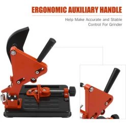 LIFCAUSAL 100-125 Multifunktionaler Winkelschleifer Ständer Grinder Halter Cutter Halterung Halter Schneidemaschine Für 100/115/125 Mm Winkelmühle Holzbearbeitungswerkzeug DIY Elektrowerkzeuge Zubehör (Orange) -Winkelschleifer & Mauernutfräsen Verkäufe 67221547 4