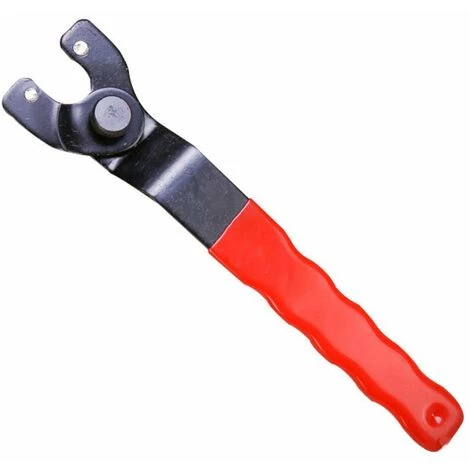 LIFCAUSAL Winkelschleifer Mit Einstellbarer Öffnungsgröße Winkelschleiferschlüssel Elektrowerkzeug Zubehör (Schwarz & Rot) 4 LIFCAUSAL Winkelschleifer Mit Einstellbarer Öffnungsgröße Winkelschleiferschlüssel Elektrowerkzeug Zubehör (Schwarz & Rot) – Bild 4