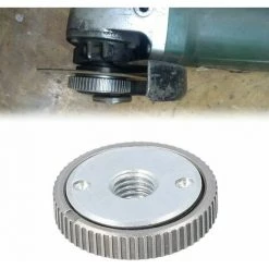 LIFCAUSAL M14 Gewinde Winkelschleifer Innen Außen Flansch Mutter Set Werkzeuge 115 Mm/125 Mm (Silber) -Winkelschleifer & Mauernutfräsen Verkäufe 67221677 5