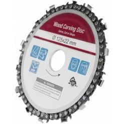 LIFCAUSAL 5 Zoll 14 Zähne Grinder Chain Disc 22 Mm Arbor Holzbearbeitung Carving Disc Für 125 Mm Winkelschleifer Und Kreissäge 125 * 22 Mm 8 LIFCAUSAL 5 Zoll 14 Zähne Grinder Chain Disc 22 Mm Arbor Holzbearbeitung Carving Disc Für 125 Mm Winkelschleifer Und Kreissäge 125 * 22 Mm -Winkelschleifer & Mauernutfräsen Verkäufe 67221698 4