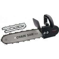 LIFCAUSAL The Woodcutting Saw Carpenter's Saw Elektrisches Haushaltswerkzeug Winkelschleifer Modifizierte Elektrische Kettensäge (Automatische Ölumwandlungs-Kettensäge 2 Ketten)