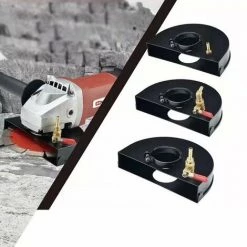 LIFCAUSAL 120 * 43 Mm Winkelschleifer-Schild-Set Wasser Hinzufügen Staubdichte Abdeckung Schutzhülle Zubehör-Set Für Elektrischen Winkelschleifer (Schwarz-) -Winkelschleifer & Mauernutfräsen Verkäufe 67221766 5