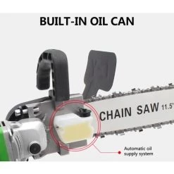 LIFCAUSAL The Woodcutting Saw Carpenter's Saw Elektrisches Haushaltswerkzeug Winkelschleifer Modifizierte Elektrische Kettensäge (Automatic Oil Conversion Chainsaw 1 Chain) -Winkelschleifer & Mauernutfräsen Verkäufe 67221773 4