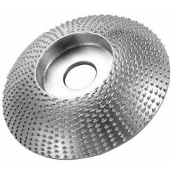 LIFCAUSAL Holzbearbeitungspolitur Thorn Plate Winkelschleifer Schleifscheibe Rundschleif- Und Polierscheibe Mit Stich (Silver-Arc)