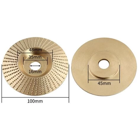 LIFCAUSAL Holzbearbeitungspolitur Thorn Plate Angle Grinder Schleifscheibe Rundschleif- Und Polierscheibe Mit Prick (Silver-Bevel) 2 LIFCAUSAL Holzbearbeitungspolitur Thorn Plate Angle Grinder Schleifscheibe Rundschleif- Und Polierscheibe Mit Prick (Silver-Bevel) – Bild 2