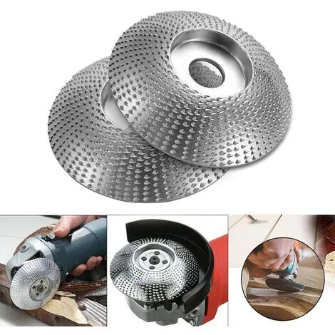 LIFCAUSAL Holzbearbeitungspolitur Thorn Plate Angle Grinder Schleifscheibe Rundschleif- Und Polierscheibe Mit Prick (Silver-Bevel) 4 LIFCAUSAL Holzbearbeitungspolitur Thorn Plate Angle Grinder Schleifscheibe Rundschleif- Und Polierscheibe Mit Prick (Silver-Bevel) – Bild 4