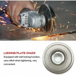 LIFCAUSAL Spannplatte Spannfutter Schnellspannvorrichtung Für M14 1200W 125mm Polierscheibe Winkelschleifer Mit 11000U/min Winkelgeschwindigkeit () -Winkelschleifer & Mauernutfräsen Verkäufe 67221823 5