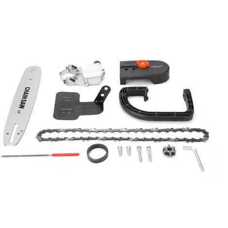 LIFCAUSAL 12-Zoll-Elektro-Kettensäge, Refit-Konvertierung, Verstellbares Universalhalterungsset, Winkelschleifer In Kettensägen-Teilesatz, Holzbearbeitungs-Elektrowerkzeug Mit M-10-Kettenrad (mehrfarbig) 2 LIFCAUSAL 12-Zoll-Elektro-Kettensäge, Refit-Konvertierung, Verstellbares Universalhalterungsset, Winkelschleifer In Kettensägen-Teilesatz, Holzbearbeitungs-Elektrowerkzeug Mit M-10-Kettenrad (mehrfarbig) – Bild 2