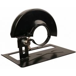 LIFCAUSAL Winkelschleifer Sicherheitsschutz Schild Abdeckung Halterung Ständer Halter Stützbasis Metall Holzbearbeitung Radschutz Schneidemaschine Werkzeug (-Grinder Stand) -Winkelschleifer & Mauernutfräsen Verkäufe 67221857 4