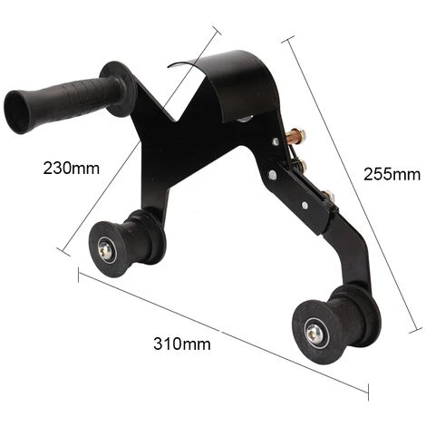 LIFCAUSAL Multifunktionaler Eisen-Winkelschleifer Schleifbandadapter Zubehör Für Schleifmaschine Schleif-Poliermaschine (Typ 2) 4 LIFCAUSAL Multifunktionaler Eisen-Winkelschleifer Schleifbandadapter Zubehör Für Schleifmaschine Schleif-Poliermaschine (Typ 2) – Bild 4