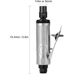 LIFCAUSAL At-7031 Elektrowerkzeuge Für Heimwerker, 1/4-Zoll-Luftwinkel-Stabschleifer, Pneumatische Schleifmaschine, Trennschleifer (Silber) -Winkelschleifer & Mauernutfräsen Verkäufe 67221887 4