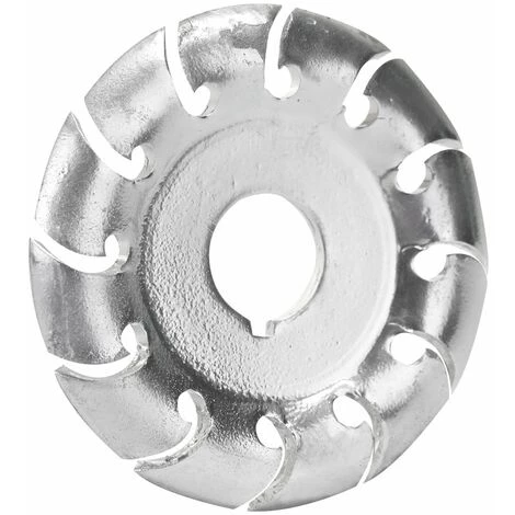 LIFCAUSAL Multifunktionale Holzschnitzscheibe Mit Hoher Härte, 12 Zähne, 16 Mm Bohrung, 65 Mm Durchmesser, Holzformungs-Winkelschleifer, Holzbearbeitungswerkzeug (Silber) 2 LIFCAUSAL Multifunktionale Holzschnitzscheibe Mit Hoher Härte, 12 Zähne, 16 Mm Bohrung, 65 Mm Durchmesser, Holzformungs-Winkelschleifer, Holzbearbeitungswerkzeug (Silber) – Bild 2