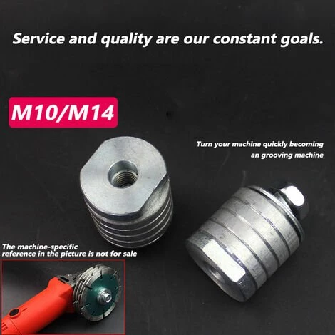 LIFCAUSAL Adapter Für Winkelschleifer Auf Nutmaschinen, Konvertierungsköpfe, Zubehör, Professioneller Adapter, Schnelles, Praktisches Hilfswerkzeug (M10) 2 LIFCAUSAL Adapter Für Winkelschleifer Auf Nutmaschinen, Konvertierungsköpfe, Zubehör, Professioneller Adapter, Schnelles, Praktisches Hilfswerkzeug (M10) – Bild 2