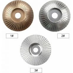 LIFCAUSAL Holzschleifscheibe Drehscheibe Tischler Winkelschleifer Holz Wolframkarbid Schleifscheibe Formscheibe Für Die Holzbearbeitung Polierskulptur -Winkelschleifer & Mauernutfräsen Verkäufe 67221928 3