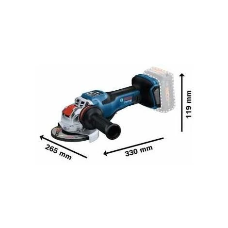 Bosch Akku-Winkelschleifer BITURBO Mit X-LOCK GWX 18V-15 PSC, Incl. Zubehör, Im Karton 4 Bosch Akku-Winkelschleifer BITURBO Mit X-LOCK GWX 18V-15 PSC, Incl. Zubehör, Im Karton – Bild 4