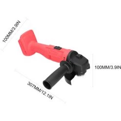 HAPPYSHOPPING 100/125 Typ 11500rpm 800W Kabelloser Elektrischer Handwinkelschleifer Multifunktionales Elektrisches Schleifwerkzeug Seitengriff Heimwerker Kleine Holzfliesen Schneiden Polierschleifmaschine Keine Batterie, Blau 100 Typ - Blau 100 Typ -Winkelschleifer & Mauernutfräsen Verkäufe 67710692 4