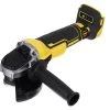 DRILLPRO 100mm Akku Winkelschleifer Trennschleifer Schleifmaschine Gelb + Schwarz