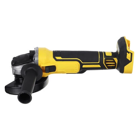 DRILLPRO 100mm Akku Winkelschleifer Trennschleifer Schleifmaschine Gelb + Schwarz 4 DRILLPRO 100mm Akku Winkelschleifer Trennschleifer Schleifmaschine Gelb + Schwarz – Bild 4