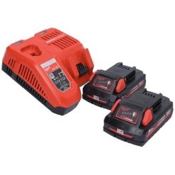 Milwaukee M18 FSAG 125X-302X Akku Winkelschleifer 18 V 125 Mm Brushless + 2x Akku 3,0 Ah + Ladegerät + HD Box -Winkelschleifer & Mauernutfräsen Verkäufe 68589043 5