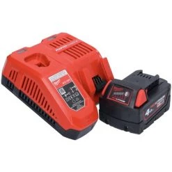 Milwaukee M18 FSAG 125X-401X Akku Winkelschleifer 18 V 125 Mm Brushless + 1x Akku 4,0 Ah + Ladegerät + HD Box -Winkelschleifer & Mauernutfräsen Verkäufe 68589126 5