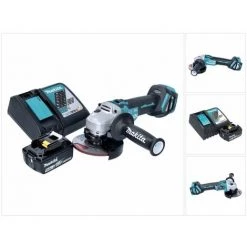 Makita DGA 513 RT1 Akku Winkelschleifer 18 V 125 Mm Brushless + 1x Akku 5,0 Ah + Ladegerät