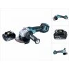 Makita DGA 513 T1 Akku Winkelschleifer 18 V 125 Mm Brushless + 1x Akku 5,0 Ah - Ohne Ladegerät