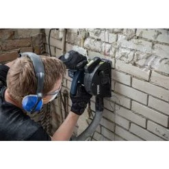 FERM Wandfräser - 1700W - Ø125MM - Laserführung - Inkl. 2 Diamantscheiben, Staubsaugeradapter & Gehäuse -Winkelschleifer & Mauernutfräsen Verkäufe 8724040 3