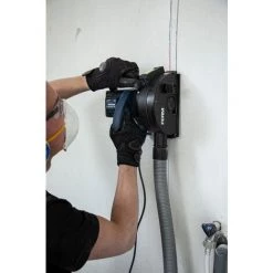 FERM Wandfräser - 1700W - Ø125MM - Laserführung - Inkl. 2 Diamantscheiben, Staubsaugeradapter & Gehäuse -Winkelschleifer & Mauernutfräsen Verkäufe 8724040 4