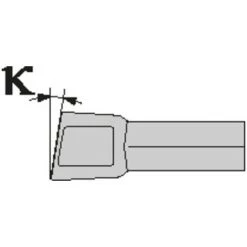 10 Stück Zinner Stechdreh-WSP Neutral MRCN-2,2-KXR-10 Stahl -Winkelschleifer & Mauernutfräsen Verkäufe 9466537 3